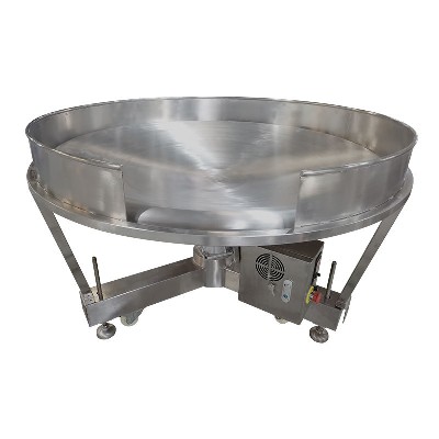 廠家直供食品自動料理包裝反弓帶擋邊圓盤理料機(jī)不銹鋼包裝機(jī)定制